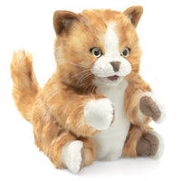 Folkmanis Puppets - Orange Tabby Kitten Puppet