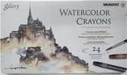 Gallery - Watercolour Crayons in Tin - 24 piece
