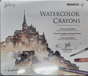 Gallery - Watercolour Crayons in Tin - 36 piece