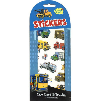 Peaceable Kingdom - City Cars & Trucks Stickers
