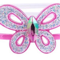 Pink Poppy - Pale Pink Butterfly Headband
