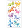 Peaceable Kingdom - Glitter Stickers Rainbow Ponies