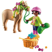 Playmobil - Girl with Pony 70060