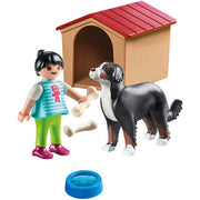 Playmobil - Dog with Doghouse 70136