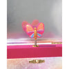 Pink Poppy - Butterfly Skies Music Jewellery Box