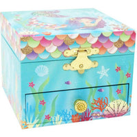 Pink Poppy - Mermaid Music Jewellery Box