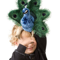 Folkmanis Puppets - Small Peacock Puppet