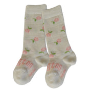 Lamington - Merino Wool Knee Hight Socks - Rosie