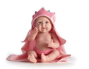 JC Toys - LA Newborn Moments Doll 17' - Real Girl Princess