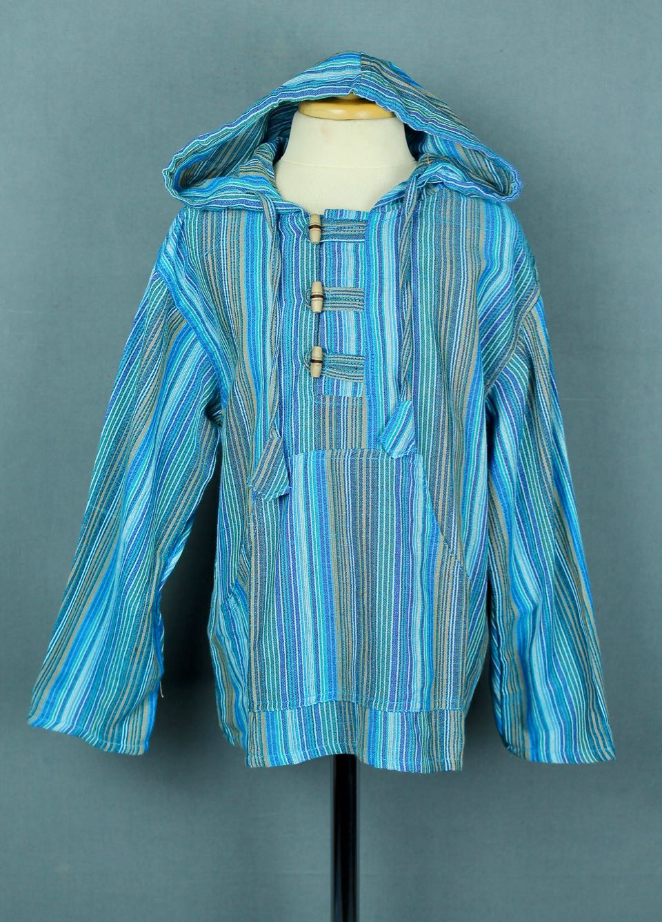 Striped Kanga Hoodie