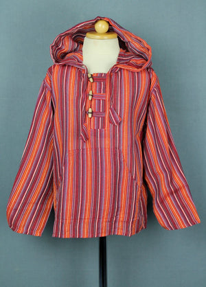 Striped Kanga Hoodie