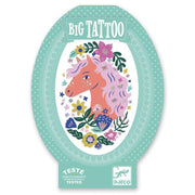 Djeco Tattoos -| Big Poetic Horse Metallic